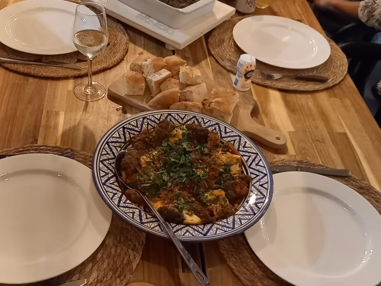 Examples of Morrocan food